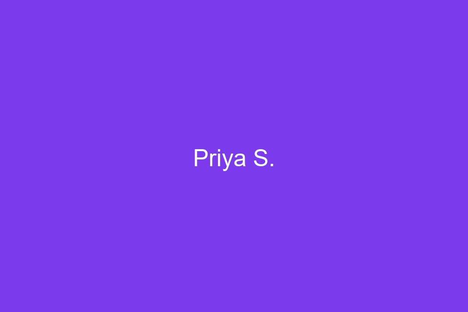 Priya Sharma
